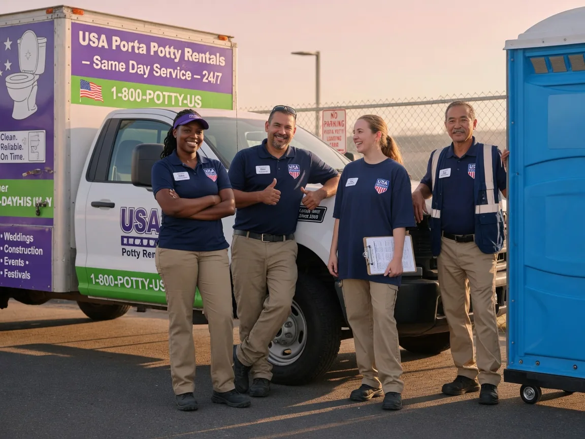 Porta Potty Rental company in Everett, WA